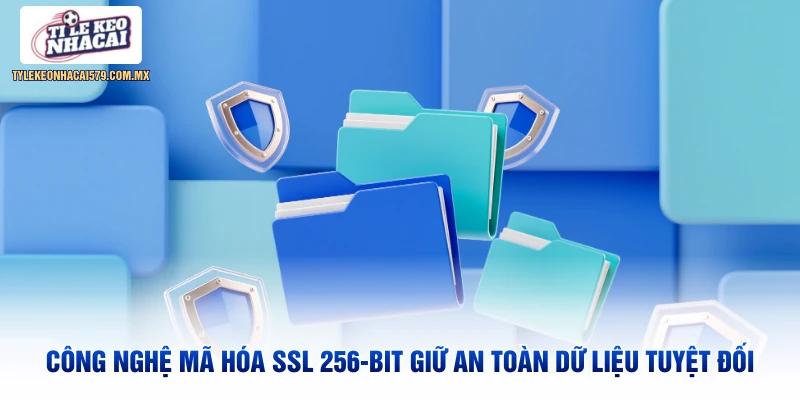 Công nghệ mã hóa SSL 256-bit giữ an toàn dữ liệu tuyệt đối
