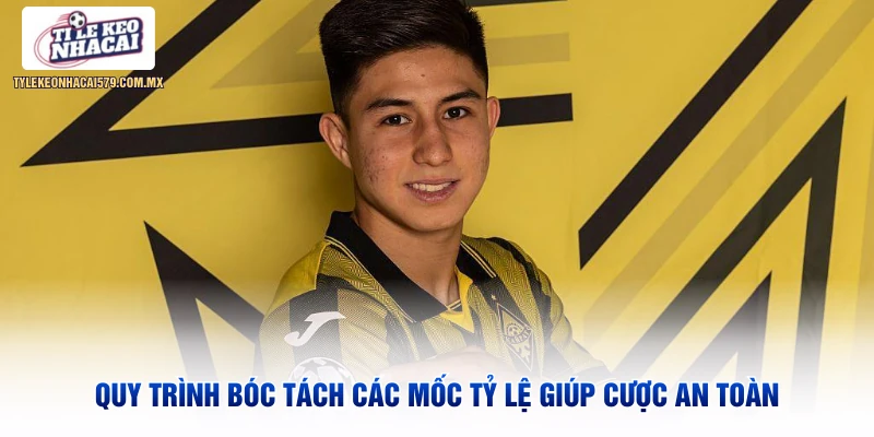 Quy trình bóc tách các mốc tỷ lệ giúp cược an toàn